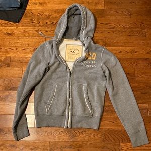 Men’s Hollister Fleece Full Zip Hoodie